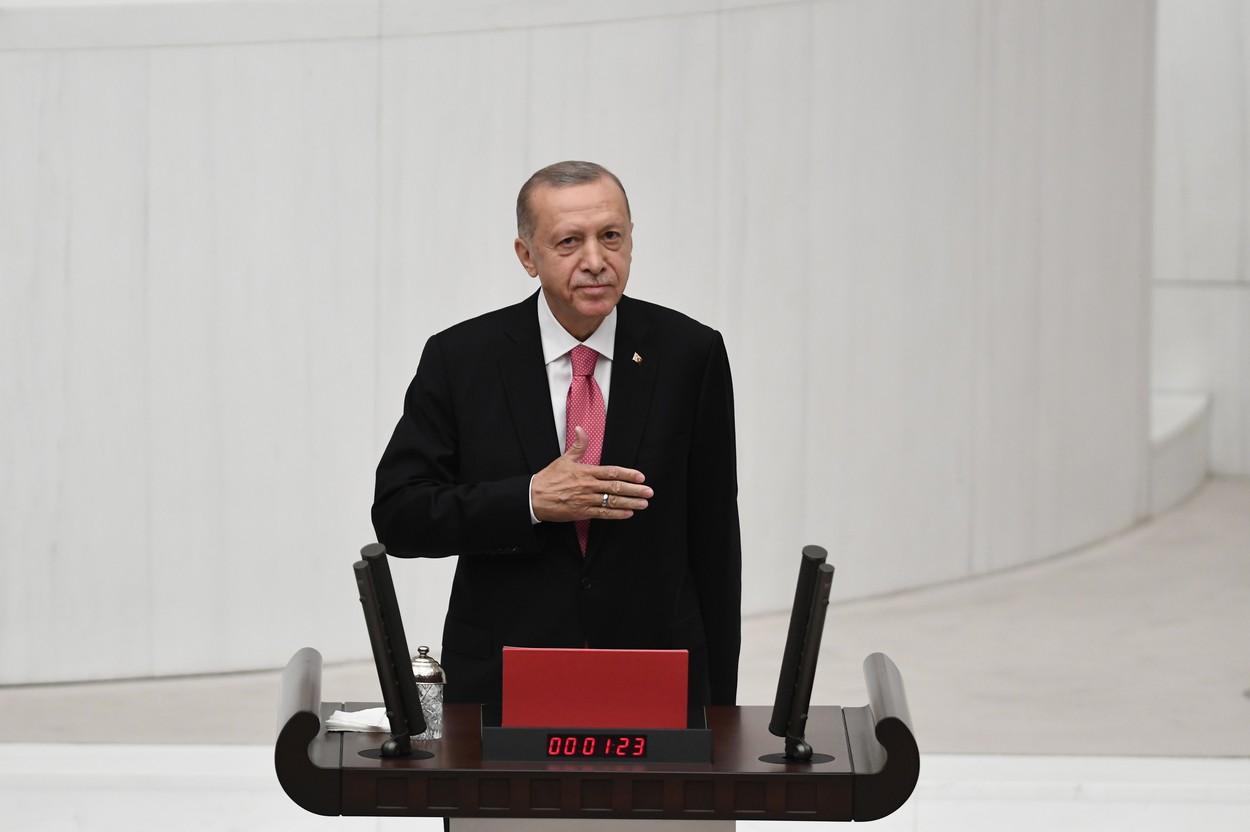 președintele Turciei Recep Tayyip Erdogan