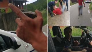 Doi hoţi de lemne din Cluj, opriţi cu focuri de armă de poliţişti. Indivizii au devenit agresivi şi au încercat să fure armamentul