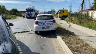 Doi polițiști au ajuns la spital după un accident produs în Berceni, județul Ilfov