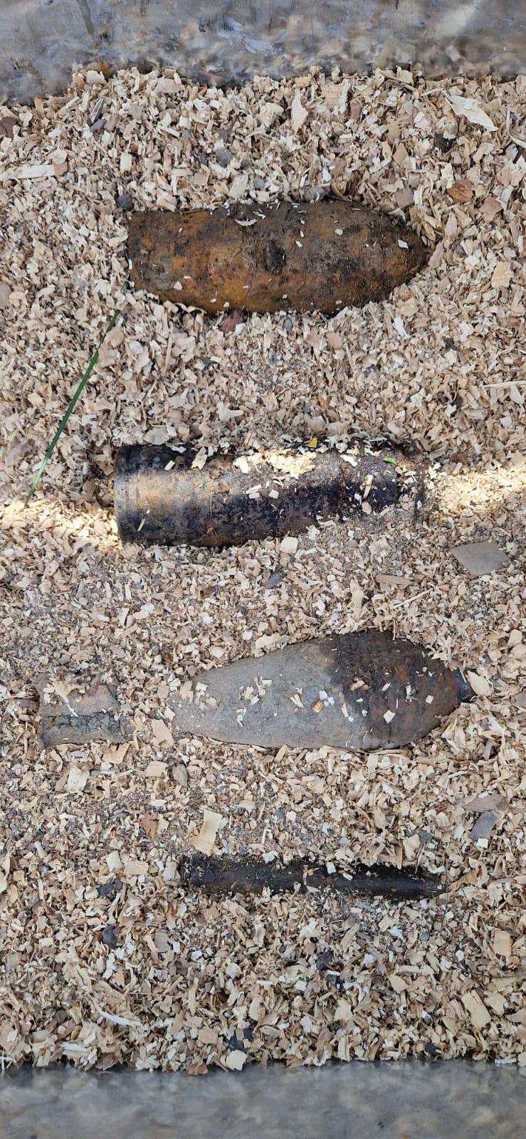 Muniţie descoperită cu detectorul de metale în Harghita