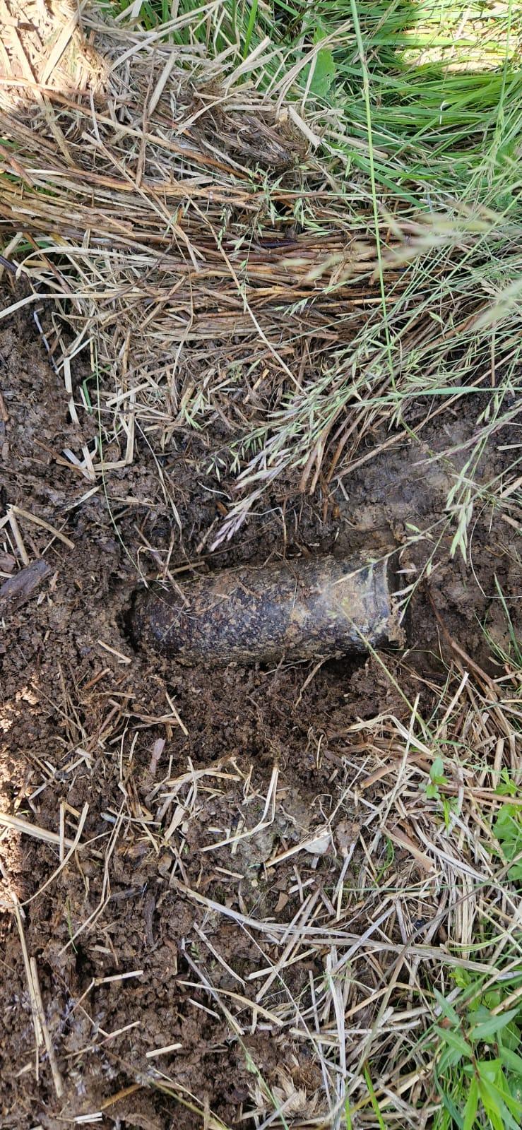 Muniţie descoperită cu detectorul de metale în Harghita