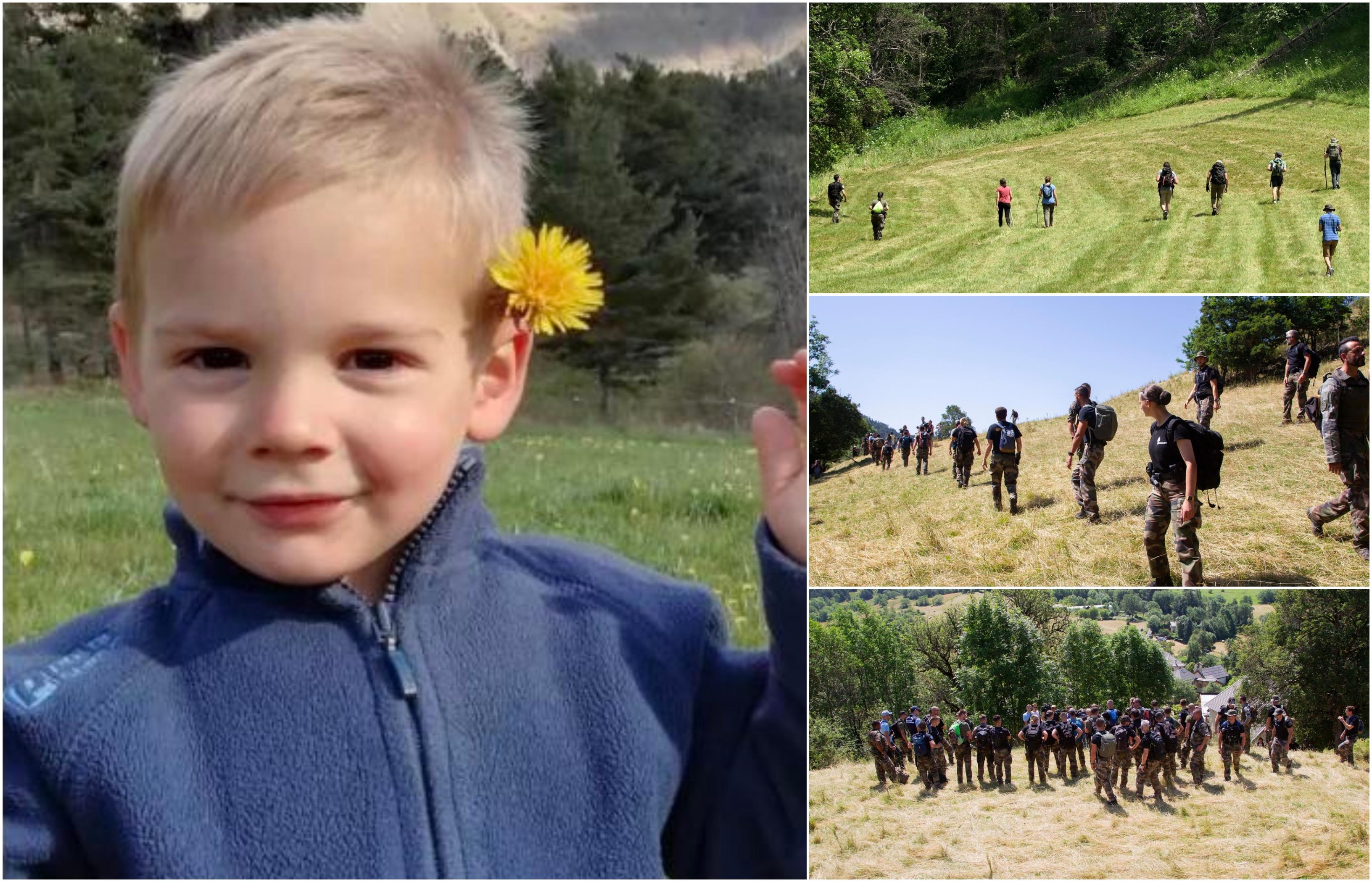 Băieţel de 2 ani dispărut, căutat de zeci de oameni în Franţa. Emile se juca singur în grădina bunicii, când s-a făcut nevăzut