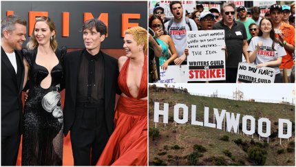 Greva actorilor de la Hollywood a început. Cillian Murphy și Emily Blunt au părăsit premiera Oppenheimer