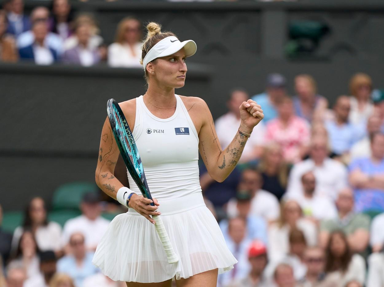 Wimbledon 2023. Cehoaica Marketa Vondrousova, reacţie savuroasă după victoria istorică de la Londra: "Am făcut un pariu cu antrenorul meu"