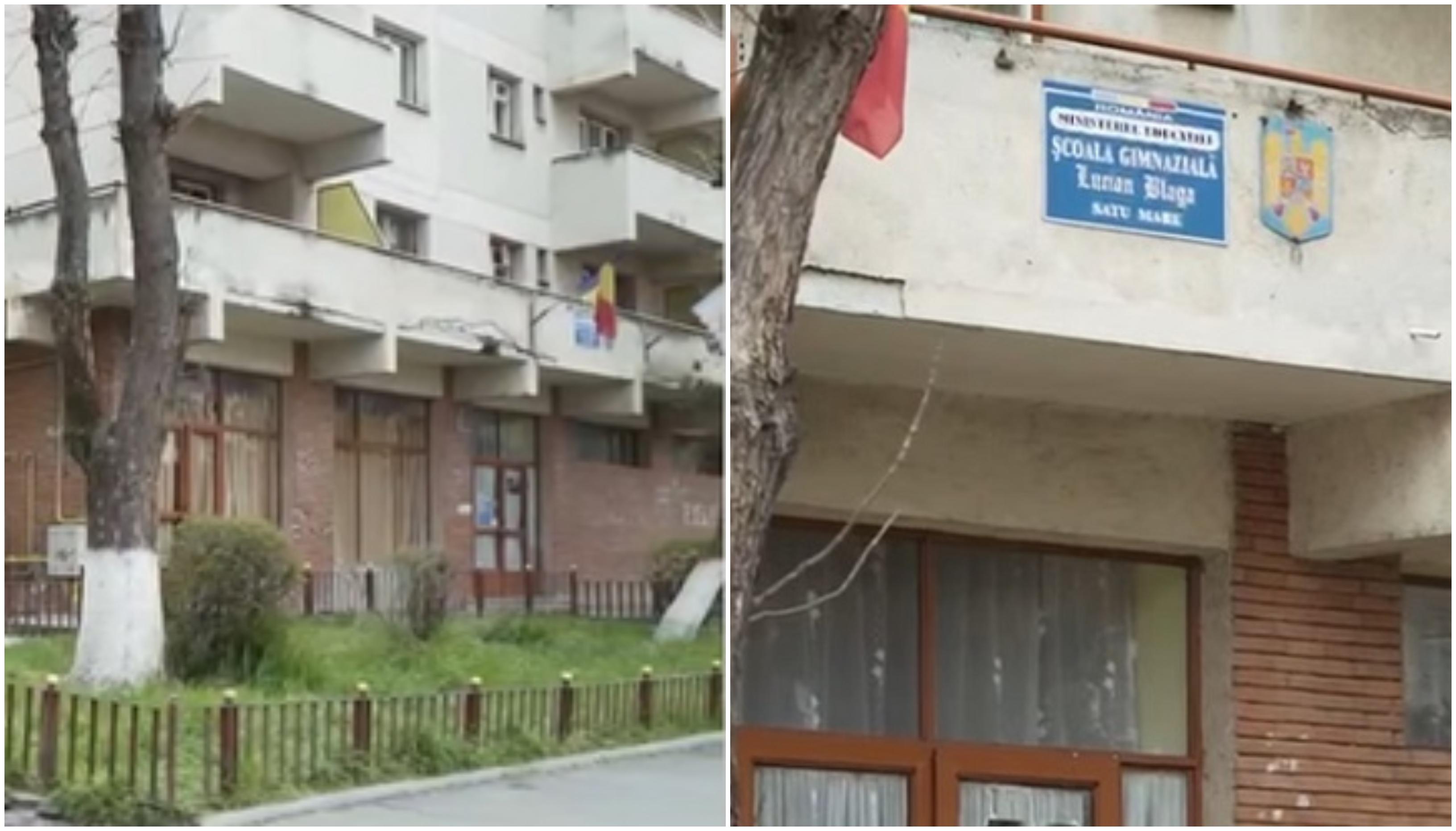 Şcoală amenajată într-un bloc din Satu Mare. Elevii coboară de la etajul 4 la parter ca să meargă la baie