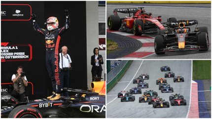 Max Verstappen la Marele Premiu al Austriei