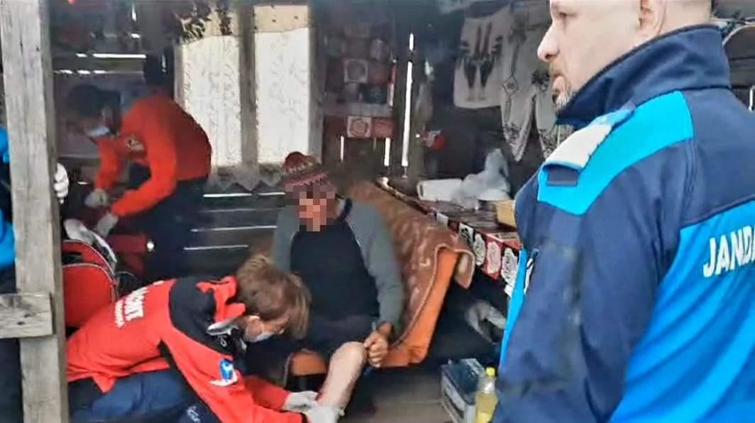 Un bărbat a fost atacat de un urs la o stână din Dâmboviţa