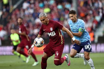 CFR Cluj – Adana Demirspor 1-1, în Conference League. Clujenii au deschis scorul încă din minutul 6, dar au obţinut doar un punct