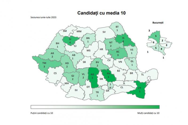 Rezultate Bac 2023. Rată de promovare de 72,8% la Bacalaureat. Judeţele fruntaşe şi cele codaşe