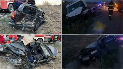 Copilaș de 5 ani, mort pe șosea din Constanța, după un accident cumplit. Alte 5 persoane, printre care un copil de 8 ani, rănite