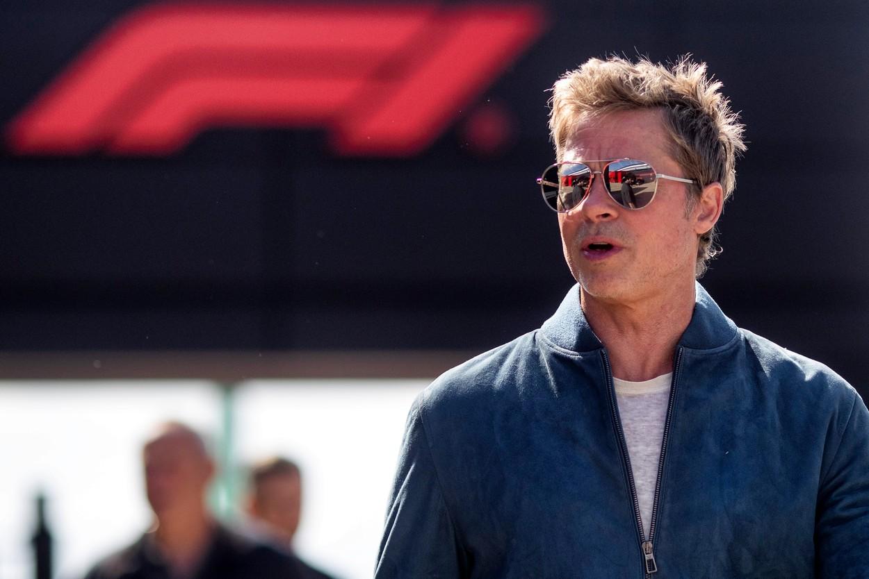 Brad Pitt, antrenat de Hamilton pentru rolul unui pilot aflat la finalul carierei. A primit şi un garaj la Silverstone