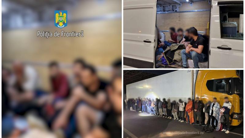 Zeci de cetăţeni străini şi-au văzut visul "spulberat" la vama Nădlac. Erau ascunşi printre paleţi cu vin şi pervazuri