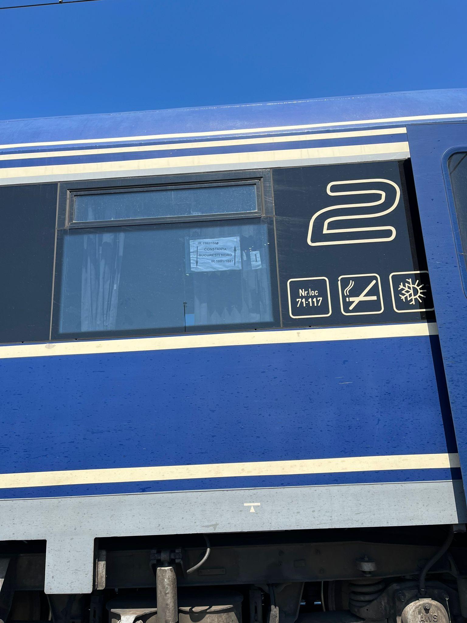 Bărbat lovit mortal de tren, pe ruta Bucureşti-Constanţa. Călătorii ajung la destinaţie cu peste 2 ore întârziere