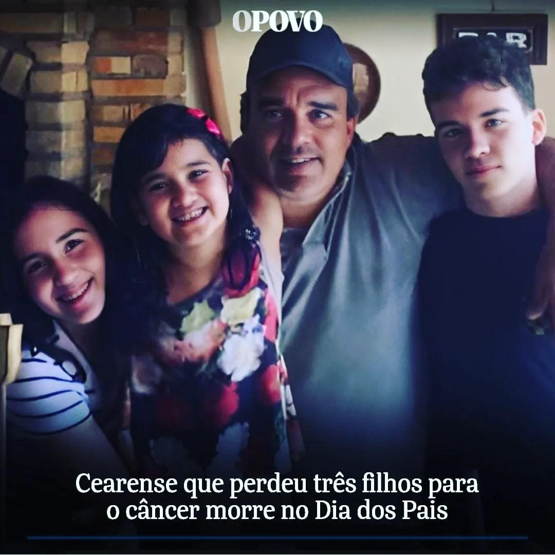 Un tată care şi-a pierdut cei 3 copii din cauza cancerului, a sfârşit în acelaşi mod după ani de luptă