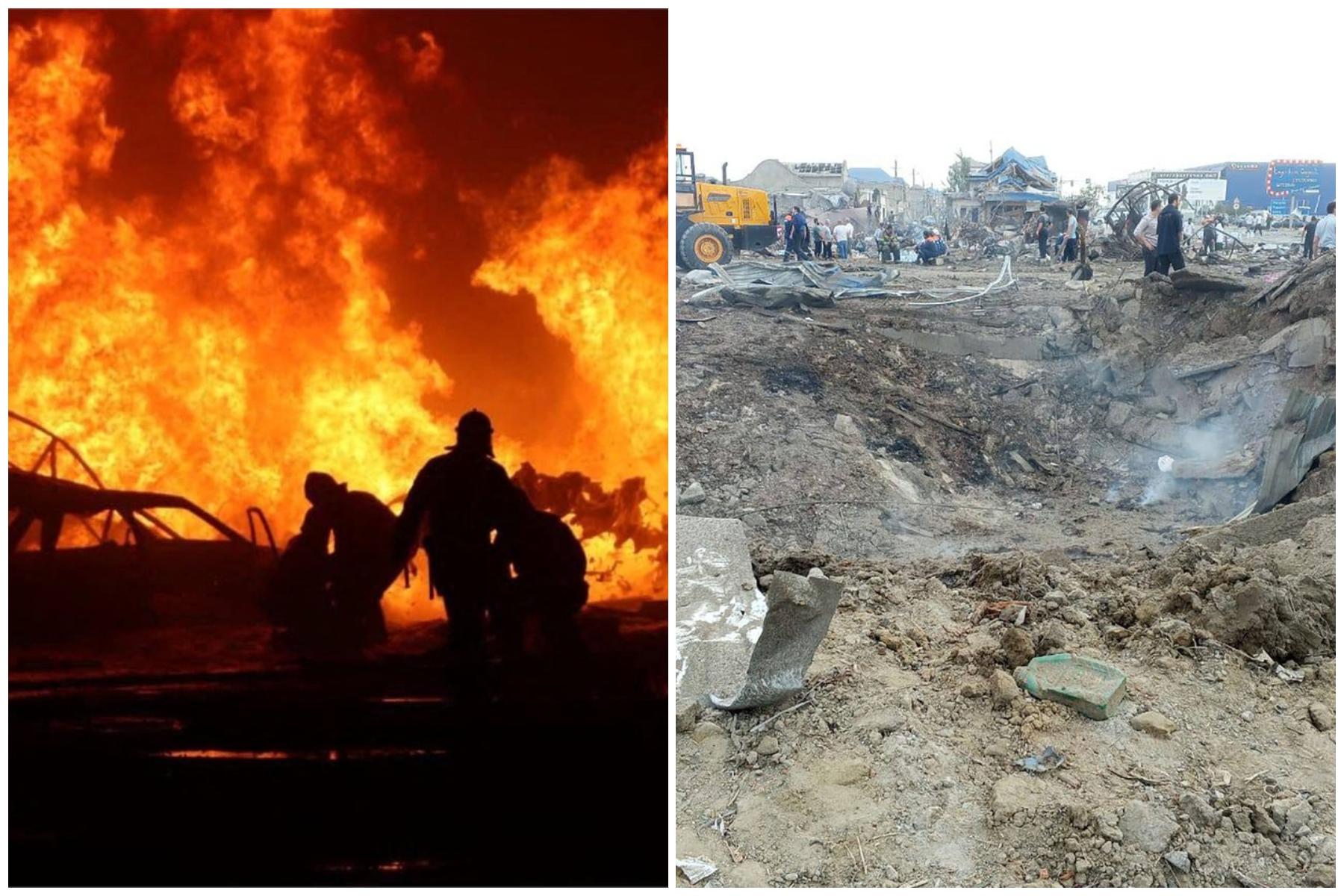 Catastrofă în Rusia. 35 de persoane au murit și alte zeci au fost rănite într-o explozie la o benzinărie din Daghestan. Cauza incidentului este neclară