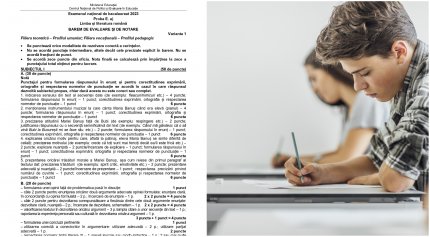 Barem la română BAC 2023 sesiunea de toamnă. Cum se rezolvă subiectele