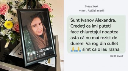 Alexandra Ivanov, tânăra gravidă care a murit la Maternitatea din Botoșani