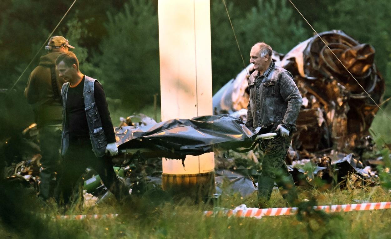 Britanicii dezvăluie cine a doborât avionul lui Prigojin. Cadavrul fostului lider Wagner, identificat după degetul lipsă de la mână