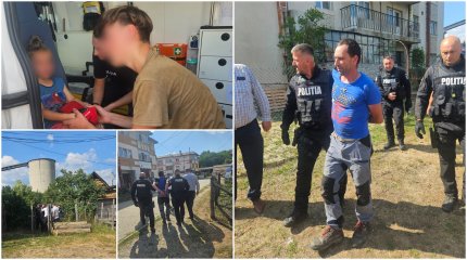 Furios după o ceartă cu soţia, un bărbat s-a urcat pe un siloz şi a ameninţat că se sinucide, alături de fetiţa de 4 ani. Clipe de panică în judeţul Argeş