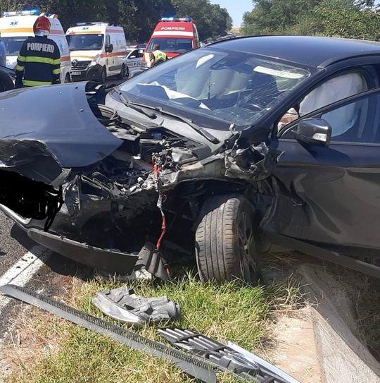 Accident cu 9 răniți, în Tulcea