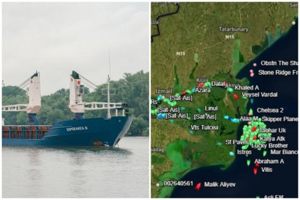 România permite intrarea a 30 de nave din porturile ucrainene de la Dunăre până vineri