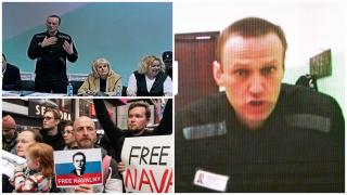Alexei Navalnîi, principalul opozant al lui Putin, şe aşteaptă la o pedeapsă "lungă, stalinistă" din partea regimului de la Kremlin