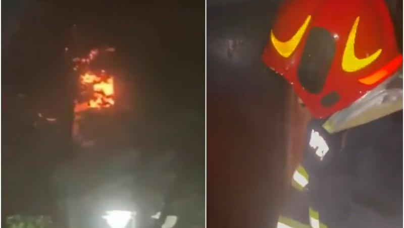 Bărbat din Neamţ, găsit carbonizat în propria casă. Ar fi adormit cu ţigara aprinsă