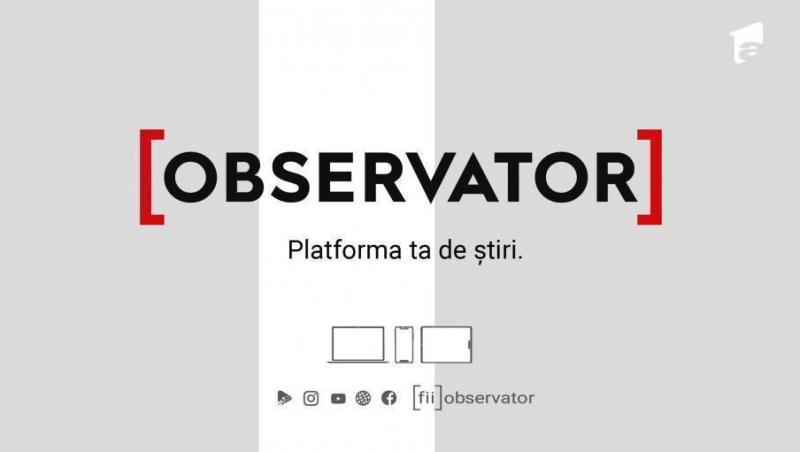 Observator News, aplicaţia cu cea mai mare audienţă din România în august. Site-ul observatornews.ro, locul 1 în categoria ştiri generale