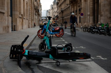 Fără trotinete electrice în Paris