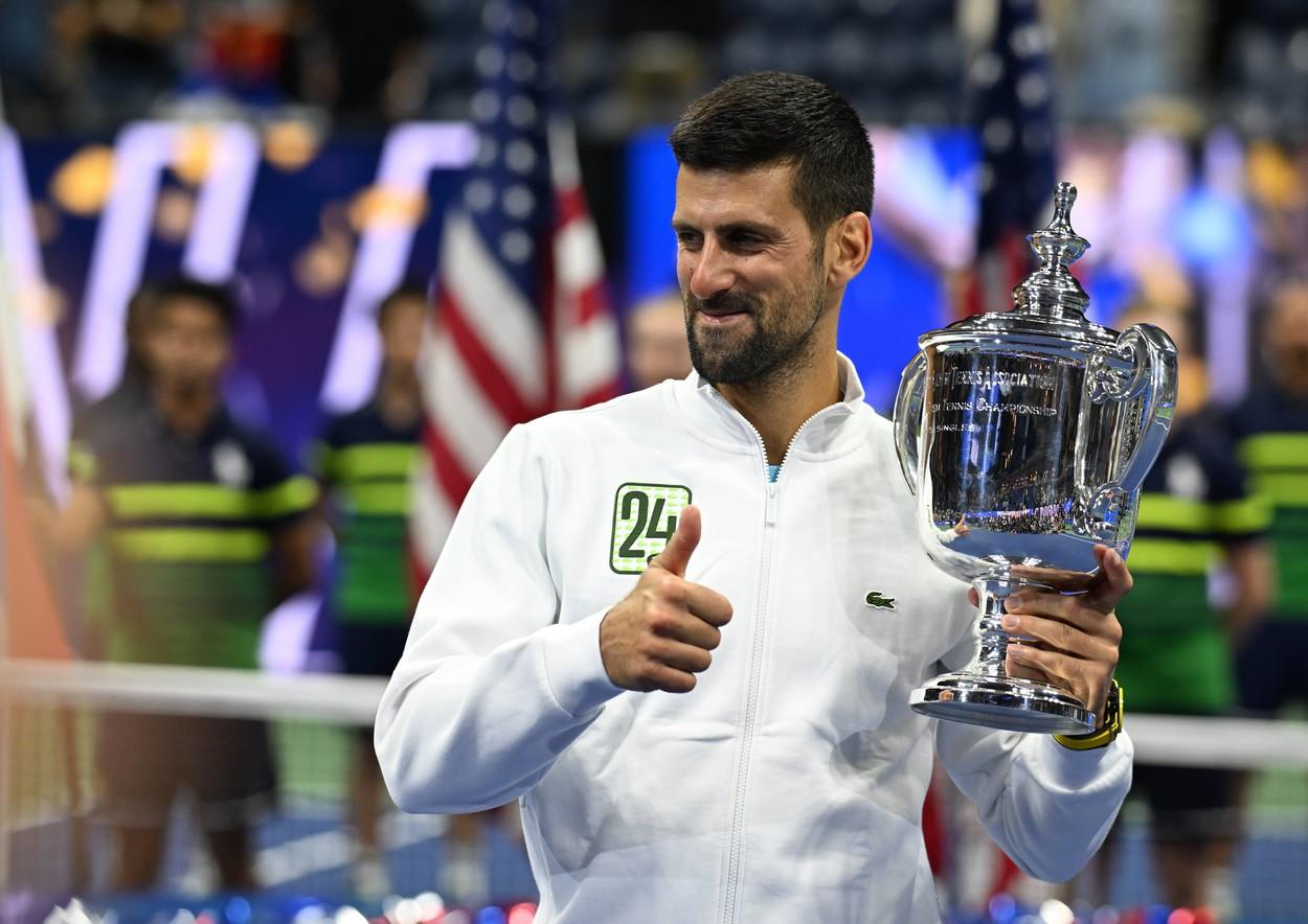 Novak Djokovic a câștigat US Open 2023