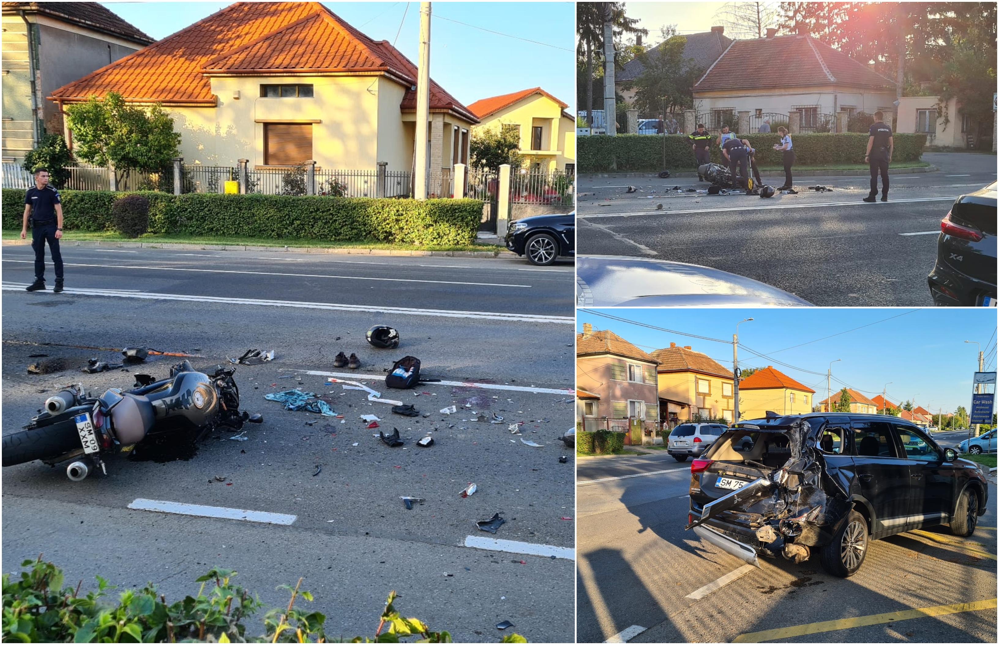 Tânărul mort în accidentul de motor din Satu Mare ar fi fost cărăuş pentru o reţea de droguri. Ar fi cărat amfetamină şi canabis în rucsac