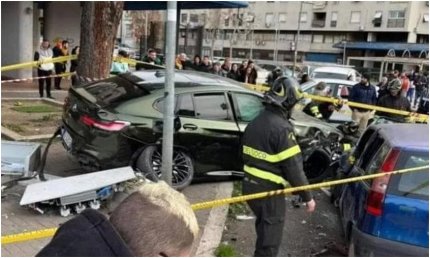 S-a urcat fără permis la volanul unui BMW X4 și a ucis un tânăr pe un trotuar din Roma. Mama băiatului de 18 ani a mințit că ea conducea mașina