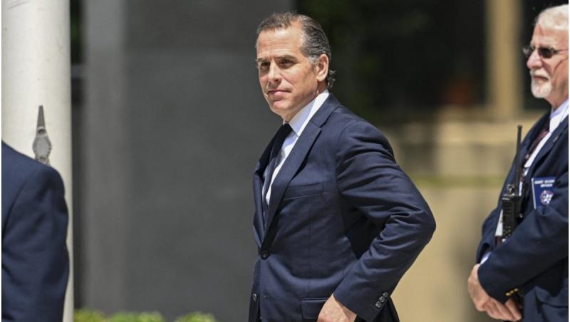 Hunter Biden, fiul președintelui SUA, pus sub acuzare pentru posesie ilegală de arme