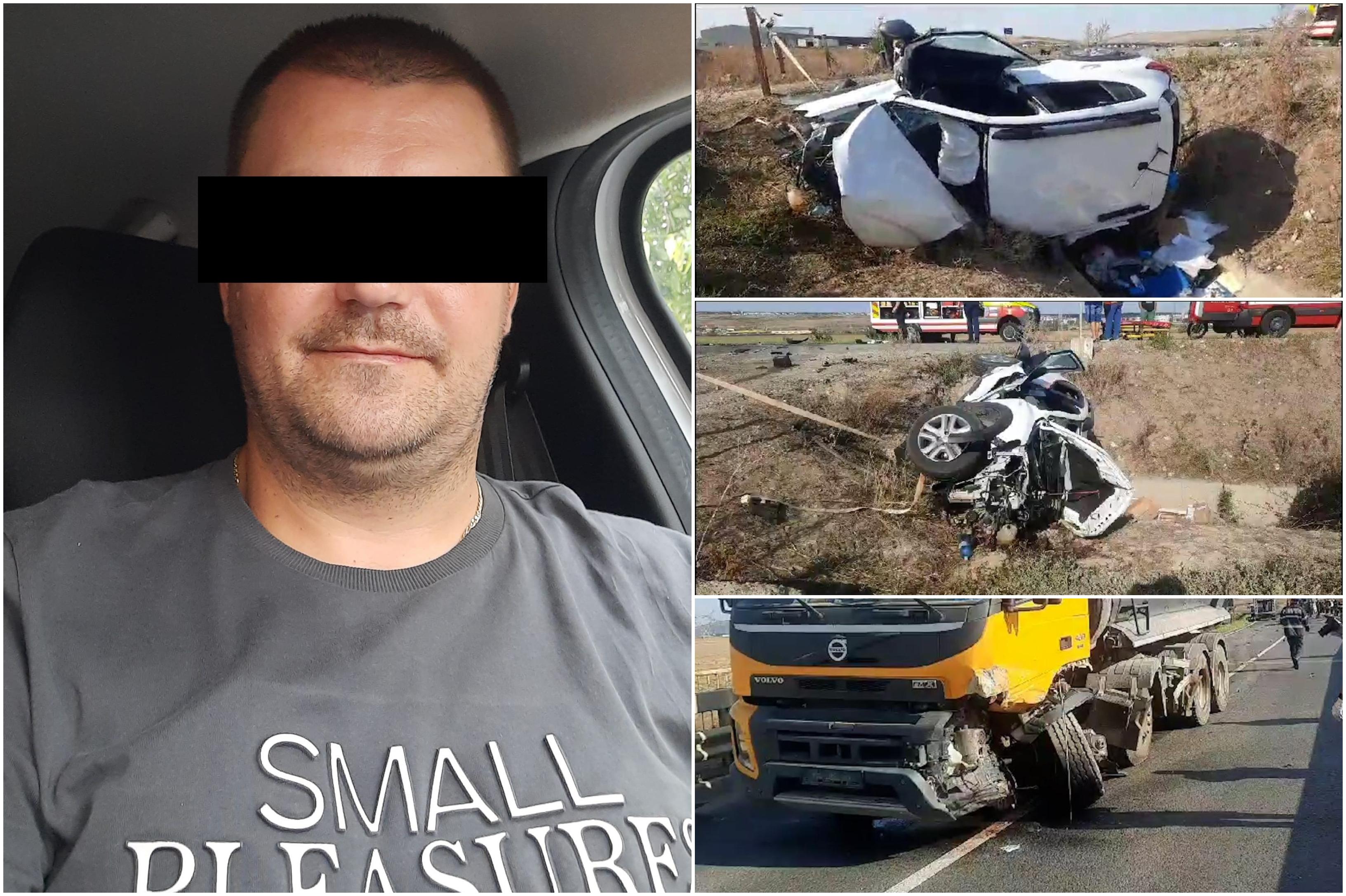 Filmul tragediei de la Miroslava, unde un bărbat a murit într-o clipă de neatenţie la volan. Mihai s-ar fi uitat pe telefon când a intrat într-un TIR