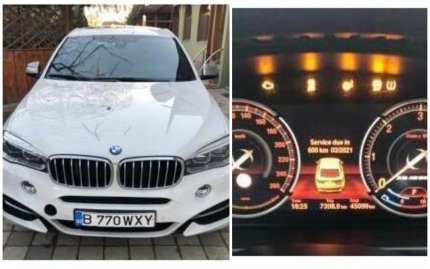 ANAF scoate la vânzare un BMW X6 din 2016. Preţul de pornire al maşinii de lux