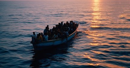 93 de migranţi, la un pas de înec în Grecia. Ambarcaţiunea în care se aflau era defectă