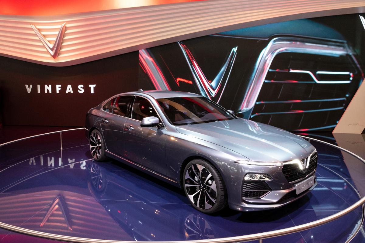 VinFast , un producător de mașini electrice din Vietnam VinFast , un producător de mașini electrice din Vietnam