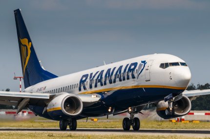 Avionul Ryanair s-a întors la terminal deoarece lipsea un pasager