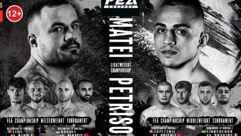 Gala de kickboxing FEA Championship Equinox este sâmbătă de la 18:00, LIVE în AntenaPLAY