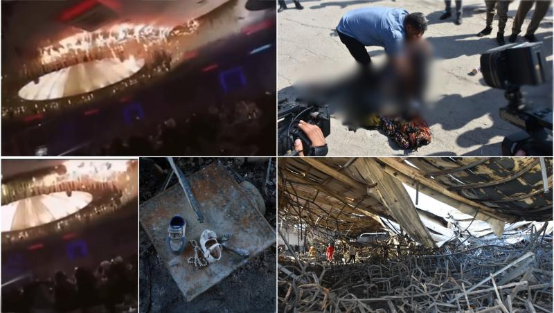 Scene apocaliptice, în Irak. Momentul în care s-a dezlănțuit infernul care a ucis peste 100 de oameni la nuntă: " A luat foc în câteva secunde"