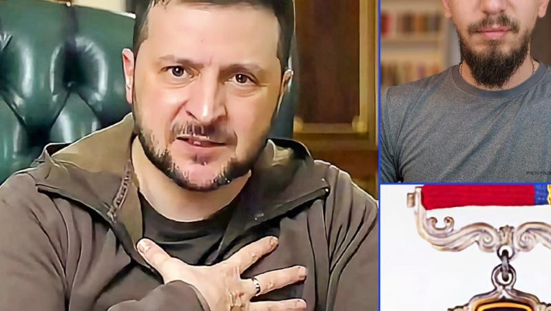 Un român, decorat de Volodimir Zelenski pentru ajutorul oferit Ucraniei: "E cea mai mare onoare din viaţa mea"