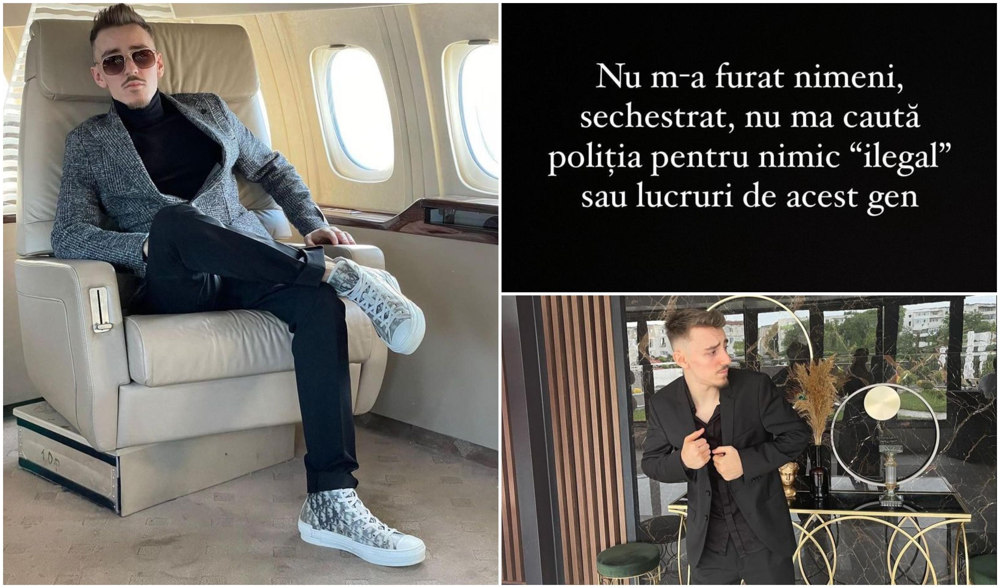 Influencerul Cristian Filip, dat dispărut de părinţi, a apărut. "Mi-am închis telefonul, voiam să stau singur"