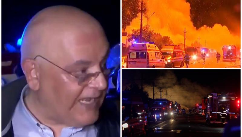 Raed Arafat, despre rolul său în intervenţia din Crevedia: "Nu a venit doctorul Arafat să dea dispoziţii cum să se stingă incendiul"