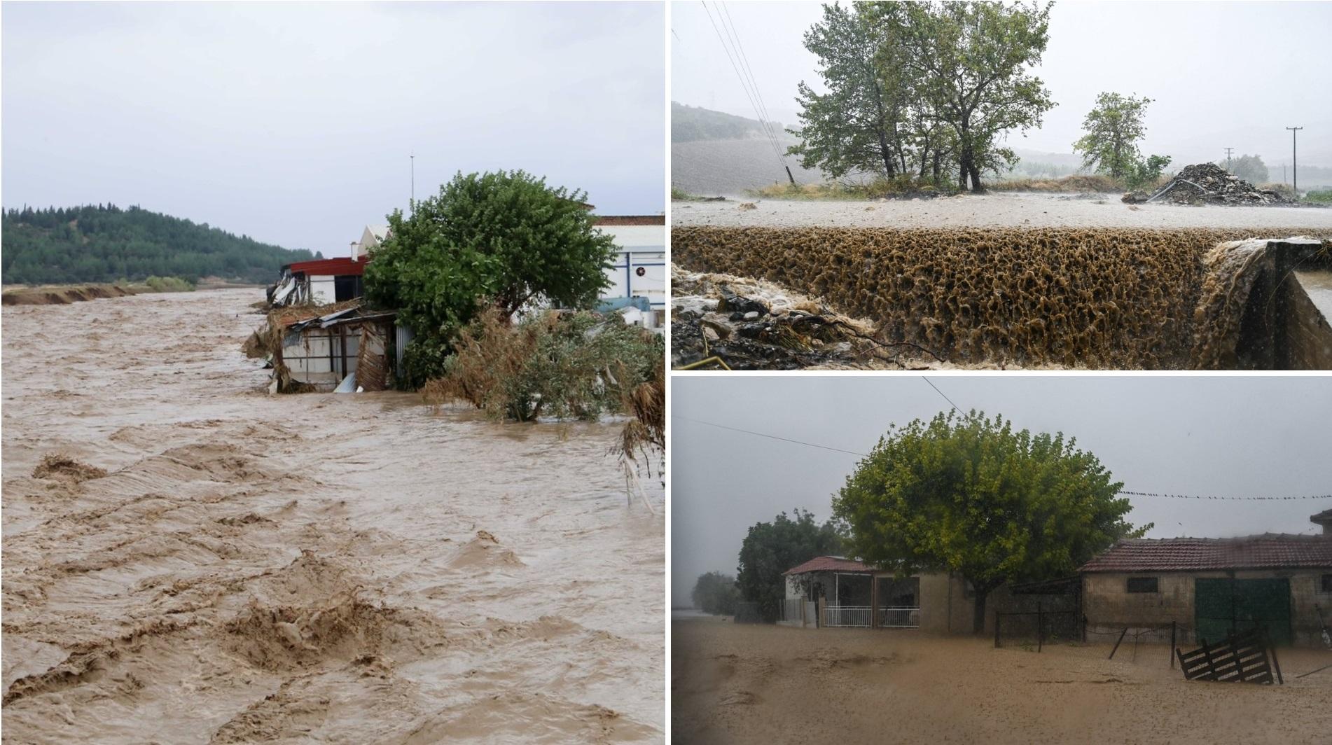 inundații masive în Grecia