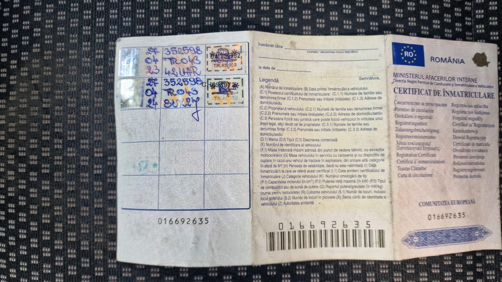 ANAF scoate la vânzare un Mercedes Benz