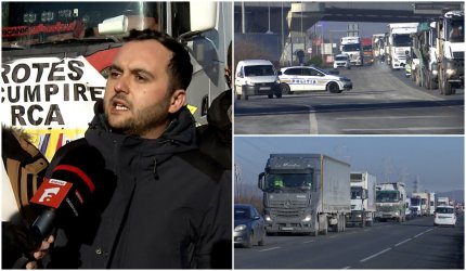 Protestul prin care şoferii de TIR şi tractoare au blocat drumurile din ţară, inspirat din Germania. Guvernul îi vede ca fiind "membri ai unui partid"