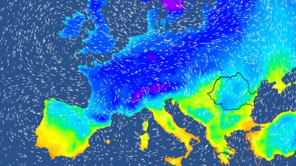 vremea în ianuarie în România