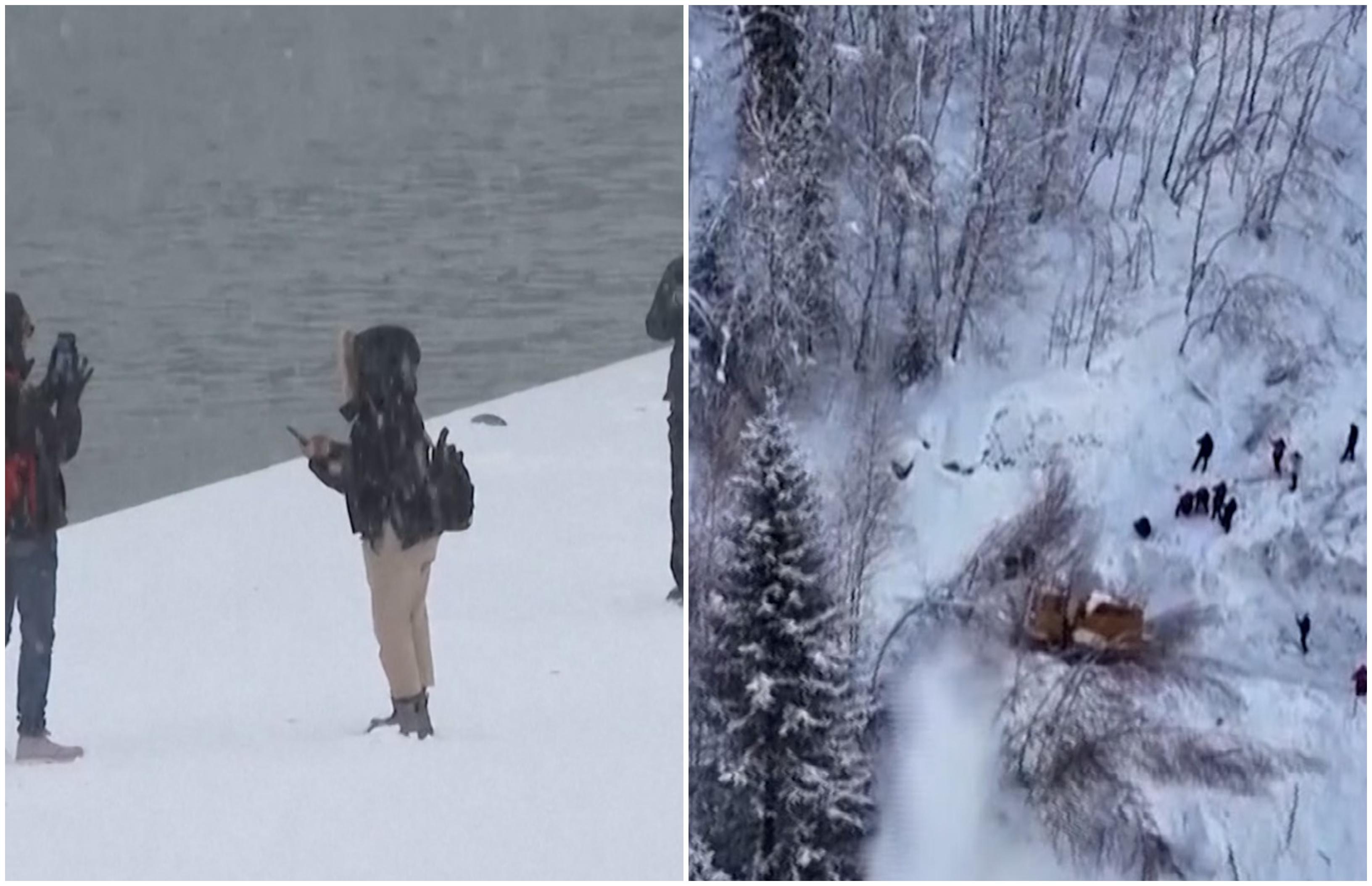 Val de ninsori puternice şi ger în Europa. Şcoli şi drumuri, închise în mai multe ţări