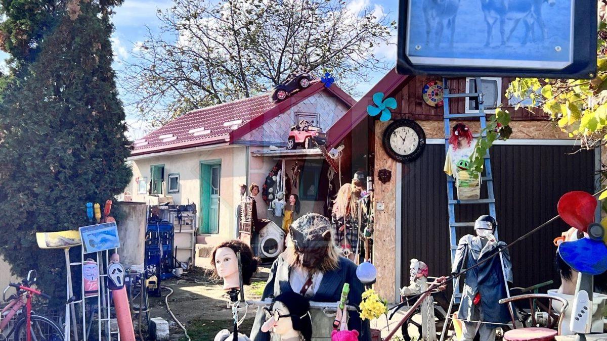 Expoziţia cu păpuşi gonflabile şi mesaje deocheate a unui ginecolog din Iaşi. Ce planuri are bărbatul: "Eu dorm într-un sicriu”