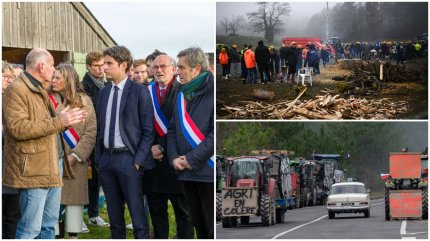 protest al fermierilor din Franța